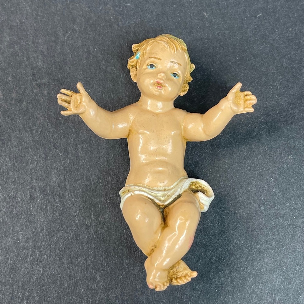 Fontanini Italy Baby Jesus Replacement 2.5 Inch Nativity Figure Vintage Polymer